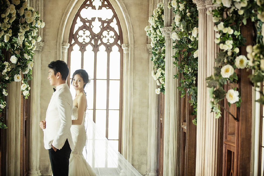 嘉興去哪拍森系婚紗照 嘉興文苑攝影